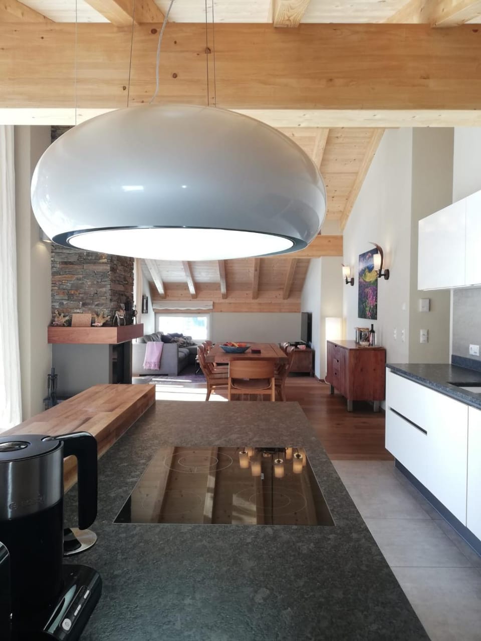 Kitchen or kitchenette, Photo of the whole room, Dining area