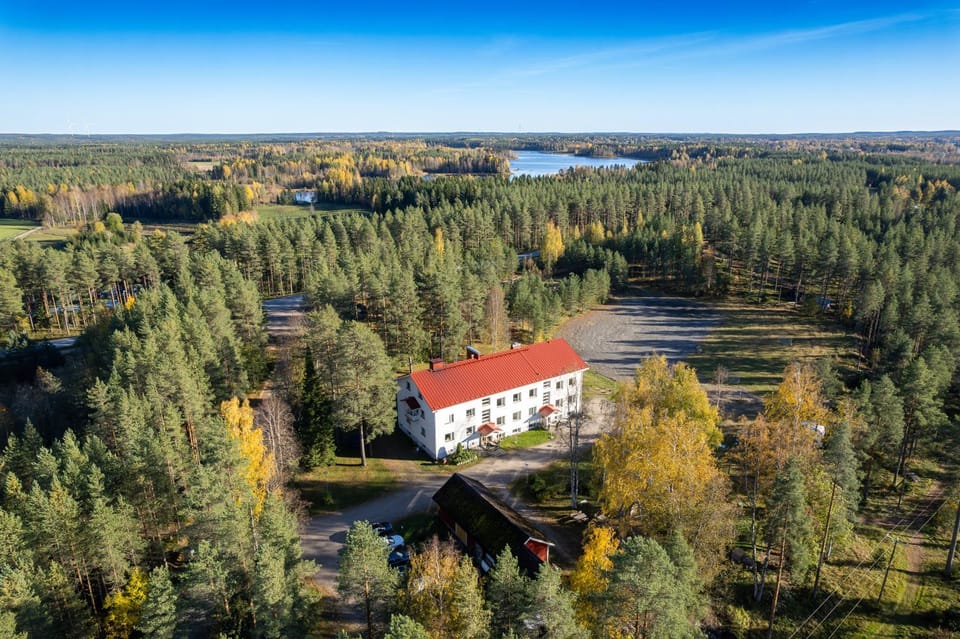 Property building, Natural landscape, Bird's eye view