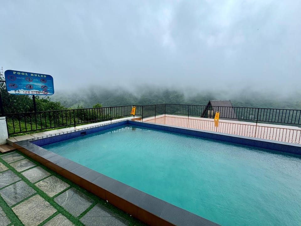 Natural landscape, Pool view, Swimming pool
