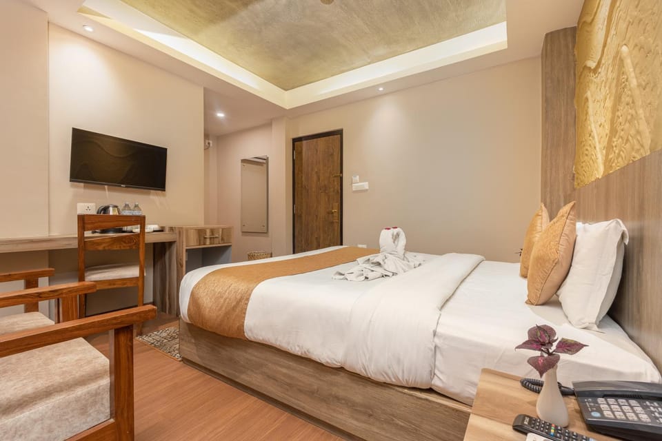 Bed, TV and multimedia, Coffee/tea facilities, Photo of the whole room, Seating area, Bedroom
