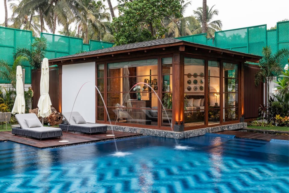 Bedroom, Swimming pool