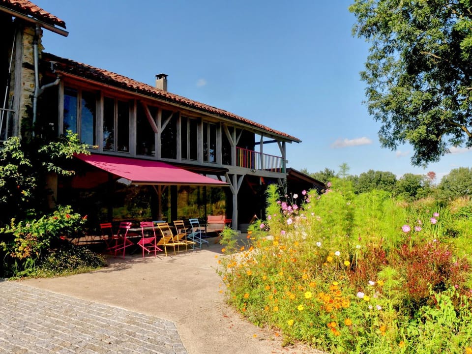 Property building, Garden view