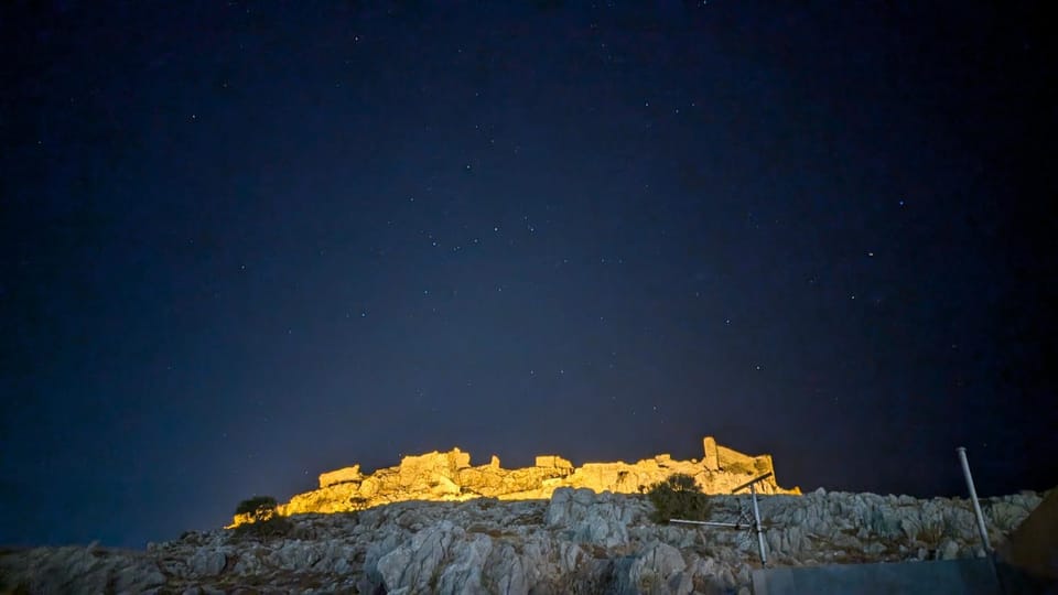 Night, Natural landscape, Landmark view