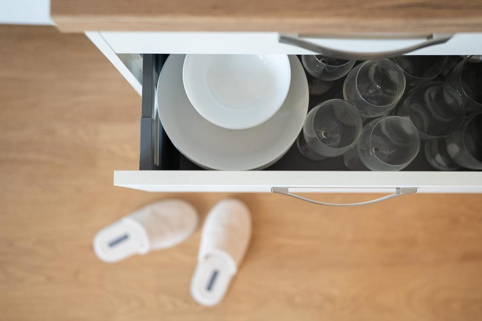 Kitchen or kitchenette