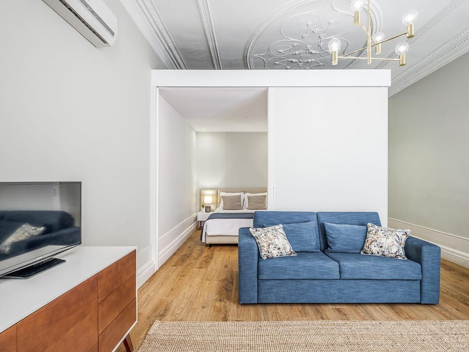 Living room, Bedroom