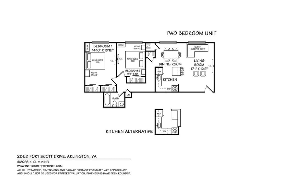 Crystal City Charm 2BR Free Parking 104 House in Crystal City