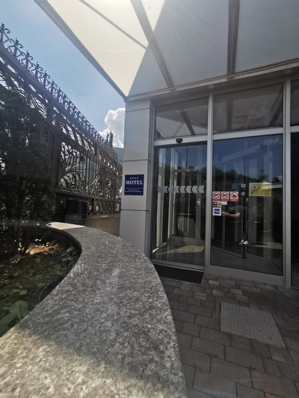 Patio, Facade/entrance, Off site, Day