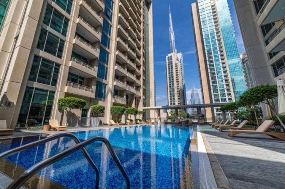 Property building, City view, Swimming pool