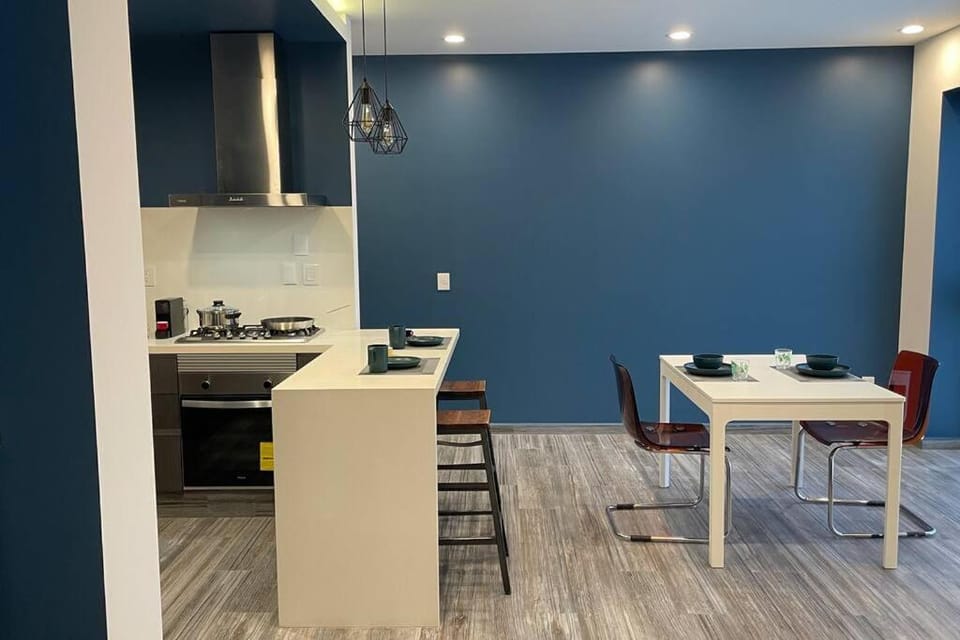 Loft MIXCOAC cerca de Todo - Trabajo o descanso - Alberca y Gym Apartment in Mexico City