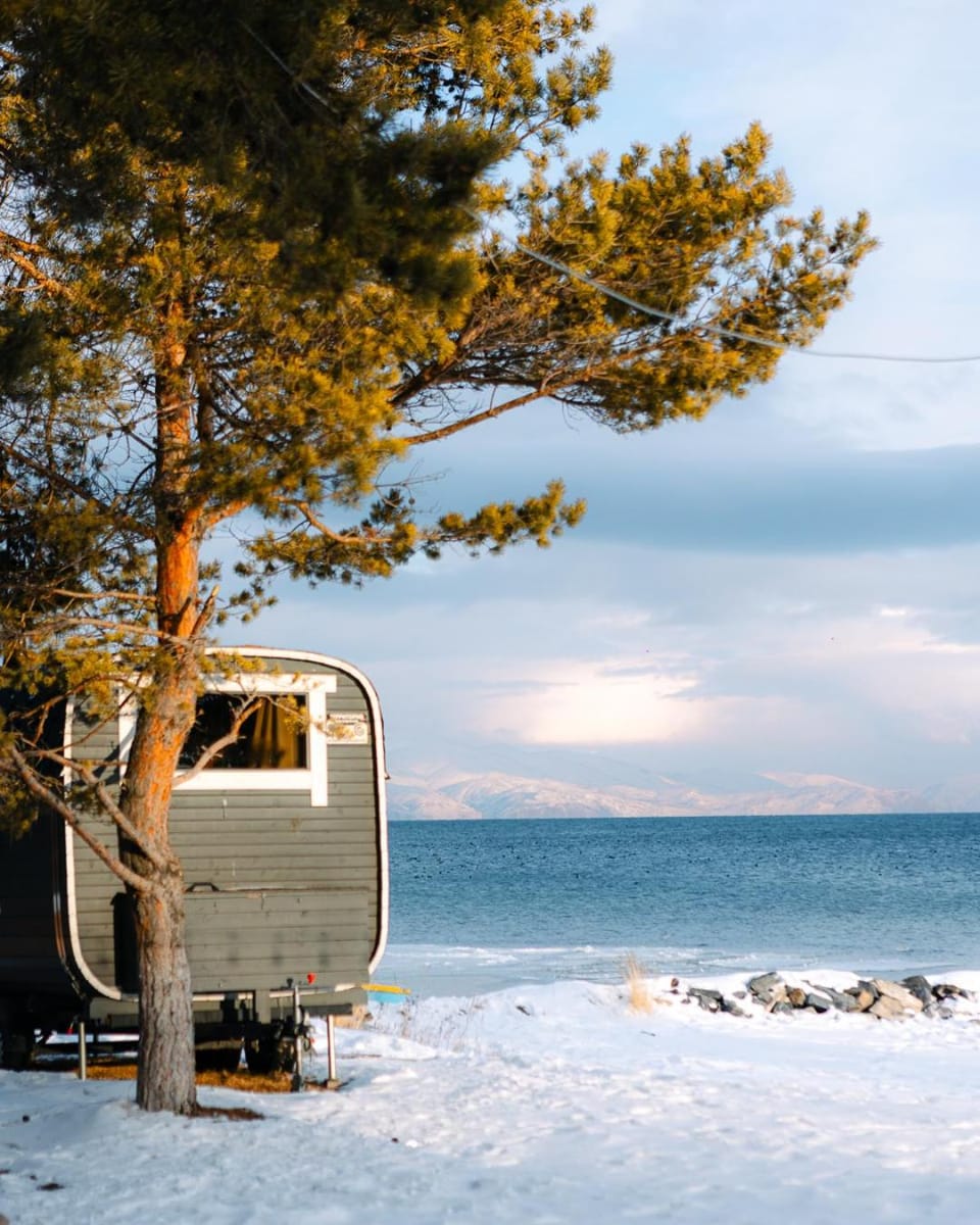 Sauna, Beach