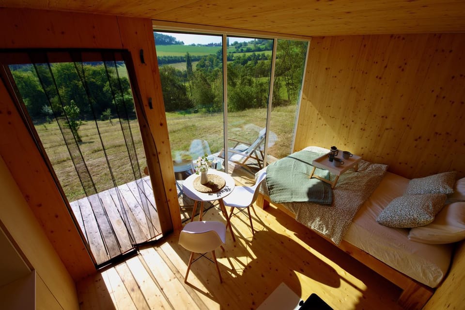 Bed, View (from property/room), Living room, Dining area, Bedroom