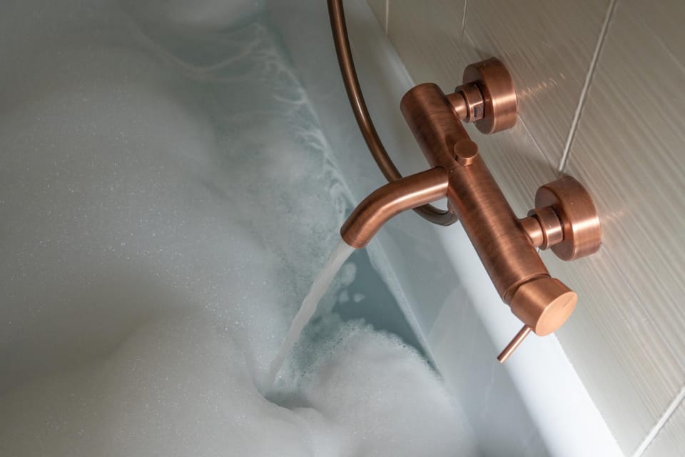 Toilet, Bathroom, Bath, bidet, hair dryier, towels