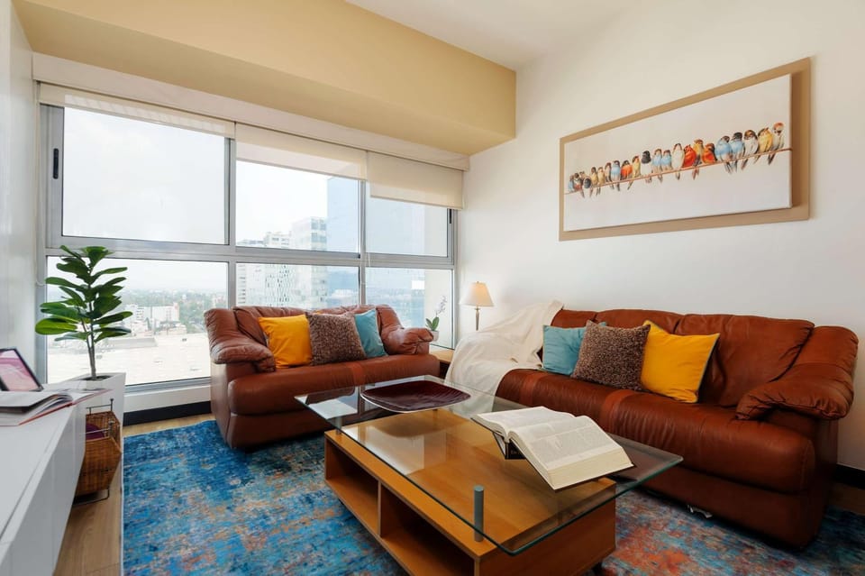 Beautiful apartment w/amenities in front of CARSO House in Mexico City