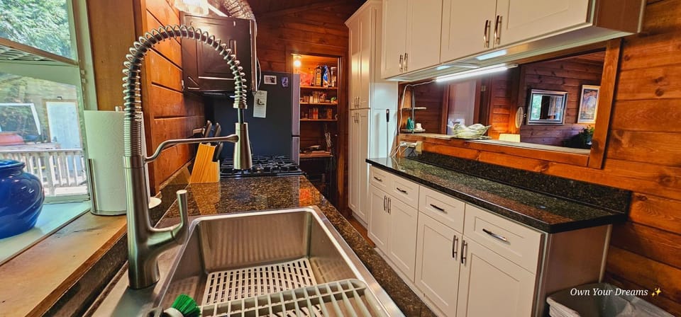 Kitchen or kitchenette, Photo of the whole room, dishwasher, pet friendly, stove