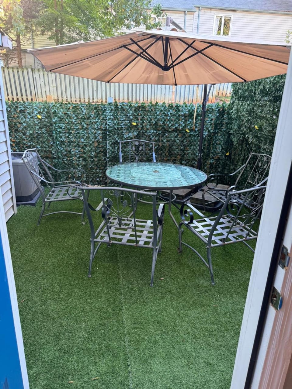 Patio, Garden, Dining area, Garden view