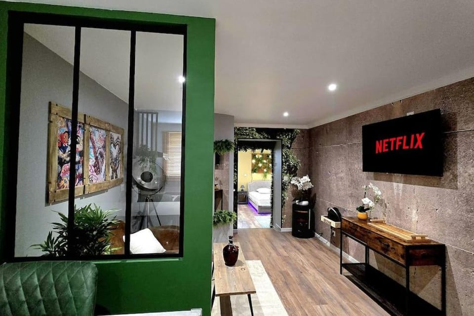 Loft Suite de luxe - Jacuzzi - SPA - Balnéo Vendôme Apartment in Vendôme