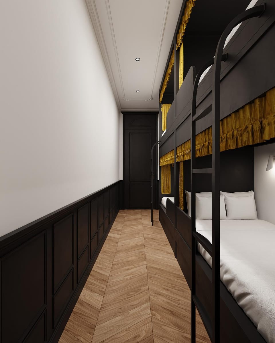 Bed, bunk bed