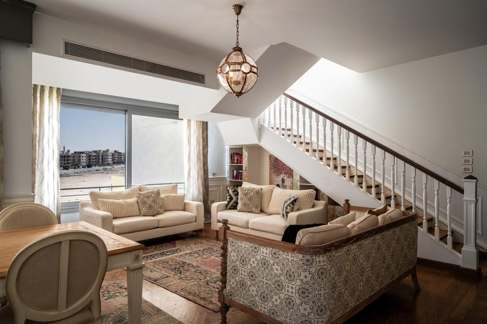 Living room, Seating area, heating, air conditioner