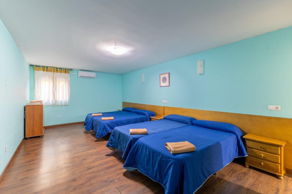Property building, Living room, Bedroom