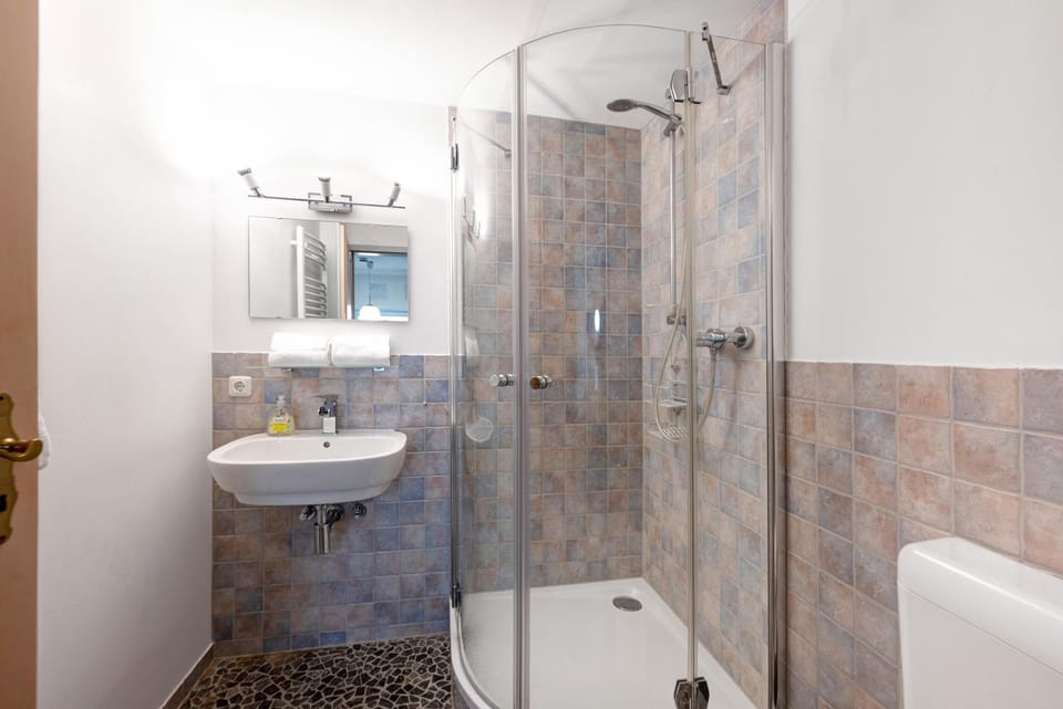 Bathroom, Living room