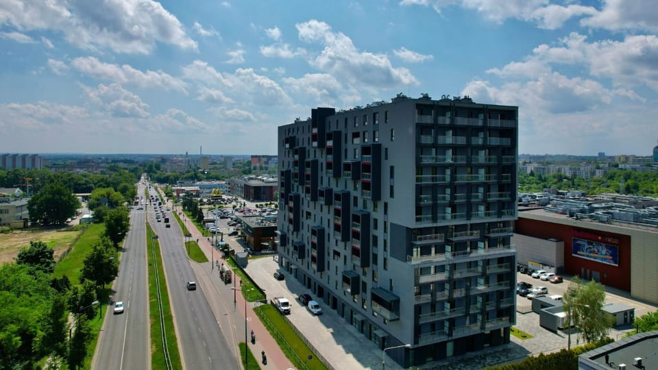 Property building, Bird's eye view, City view