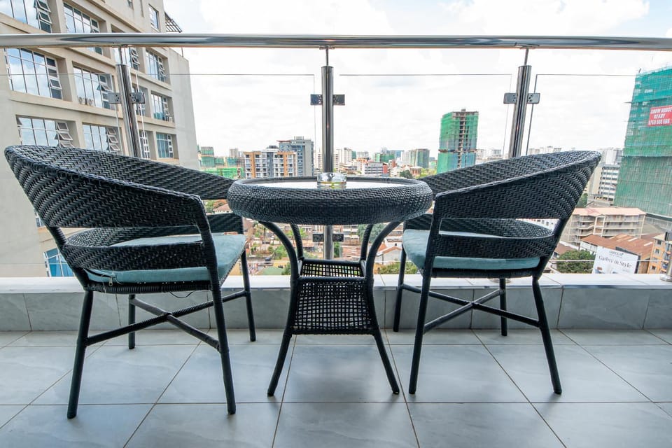 Patio, Day, View (from property/room), Balcony/Terrace, Living room, Seating area