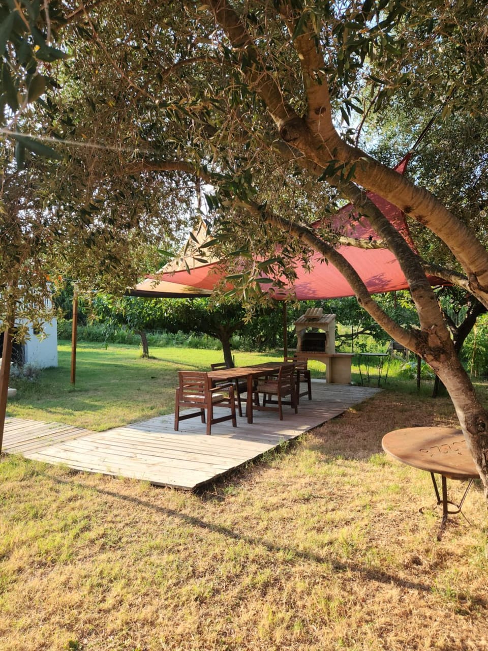 Natural landscape, Dining area, Garden view