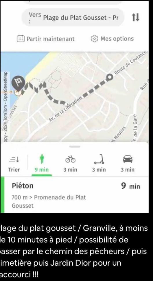 L'escale Donvillaise Apartment in Granville