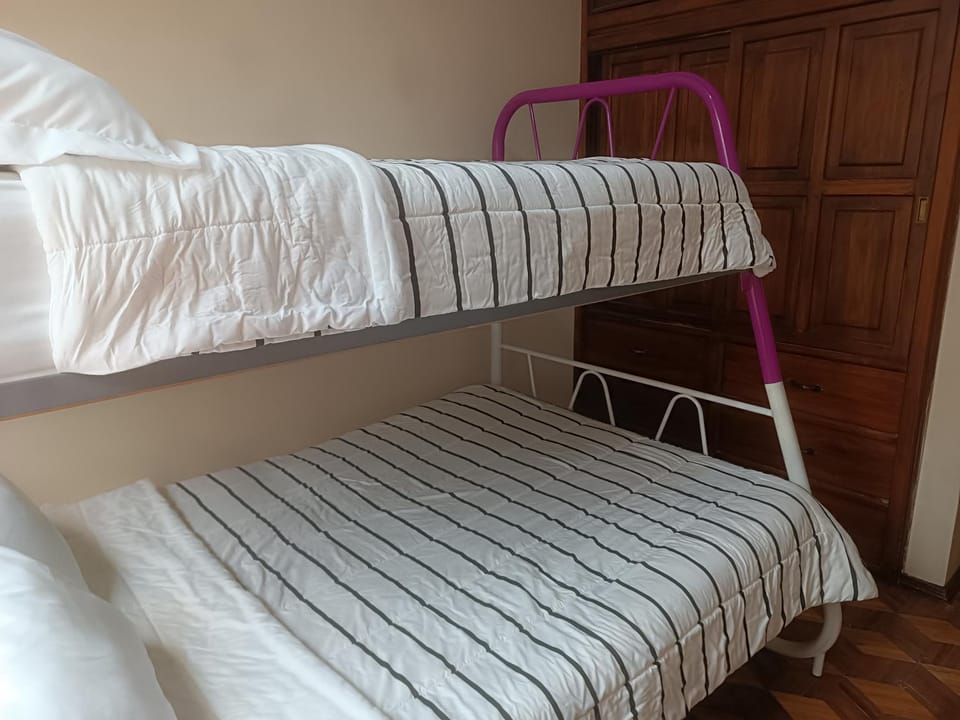 Bed, bunk bed