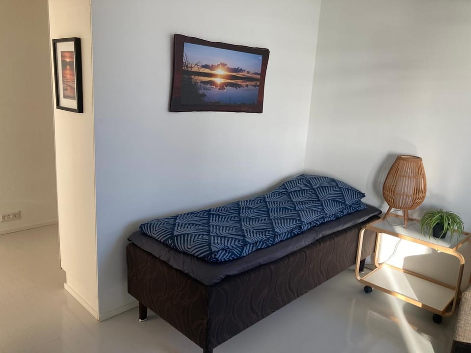 Bed, Living room
