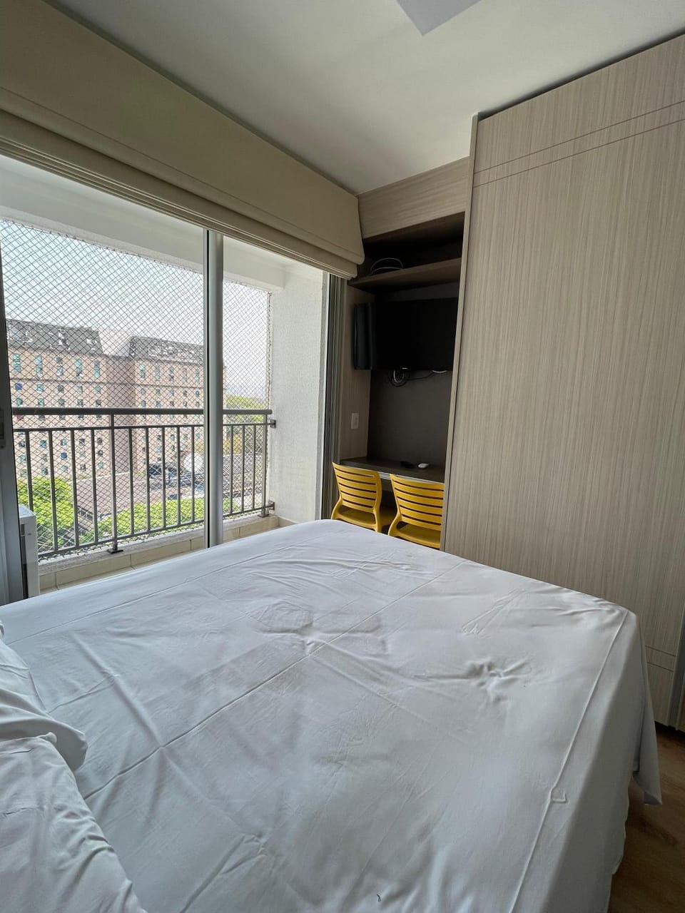 Communal lounge/ TV room, Bed, View (from property/room), Balcony/Terrace, Bedroom