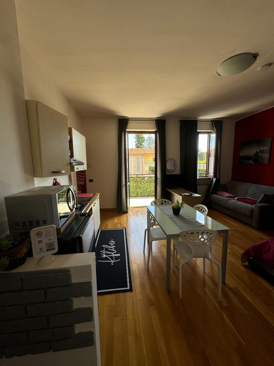 View (from property/room), Living room, Dining area