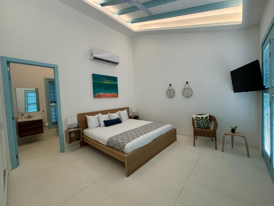 Bed, TV and multimedia, Photo of the whole room, air conditioner