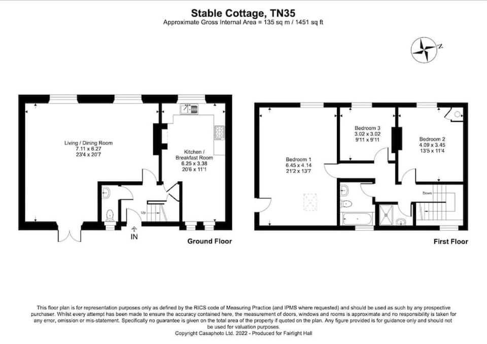 Stable Cottage House in Hastings