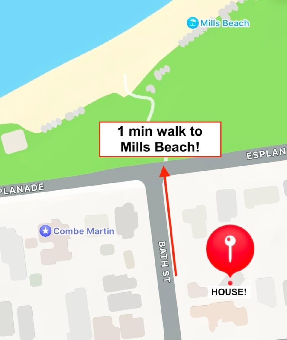 Beach, Street view
