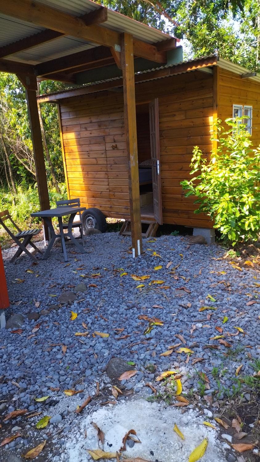 La Petite Roulotte de la Jungle House in Réunion