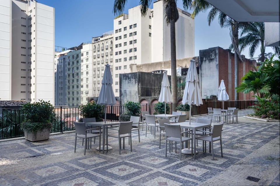 Property building, Patio, Day, Seating area