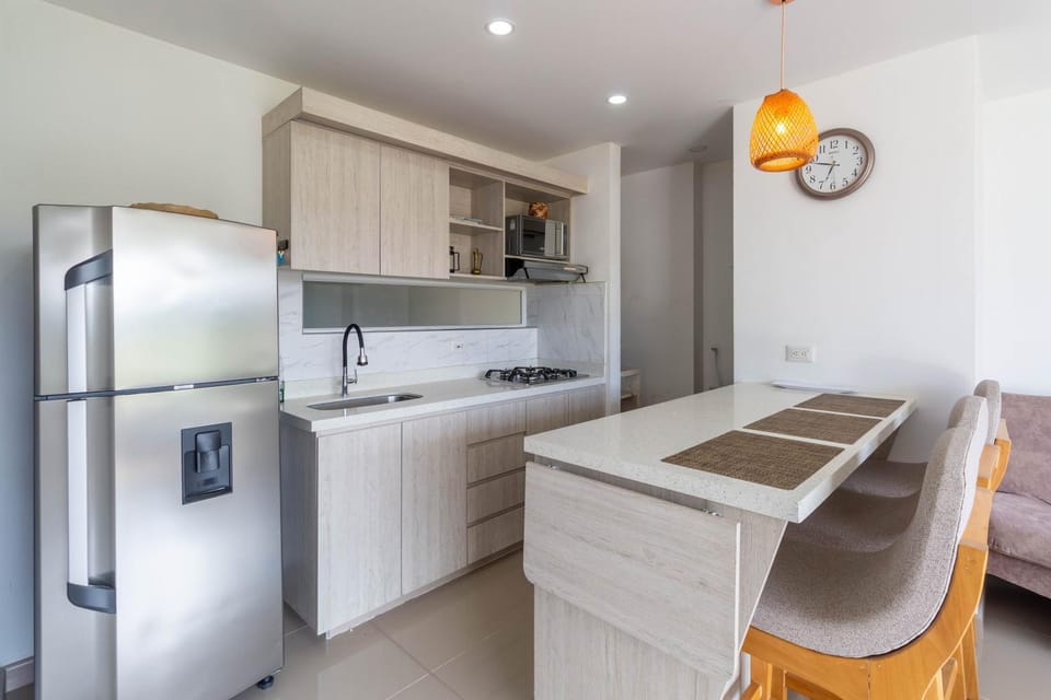 Mountain View Pool & Slide AC 5min to Town Apartment in Santa Fe de Antioquia
