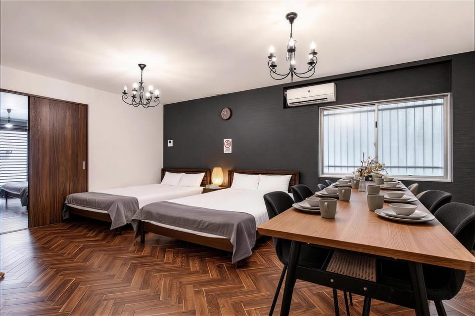 Dining area, Bedroom