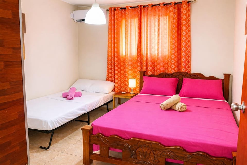 Bed, Bedroom, safe, wardrobe, air conditioner