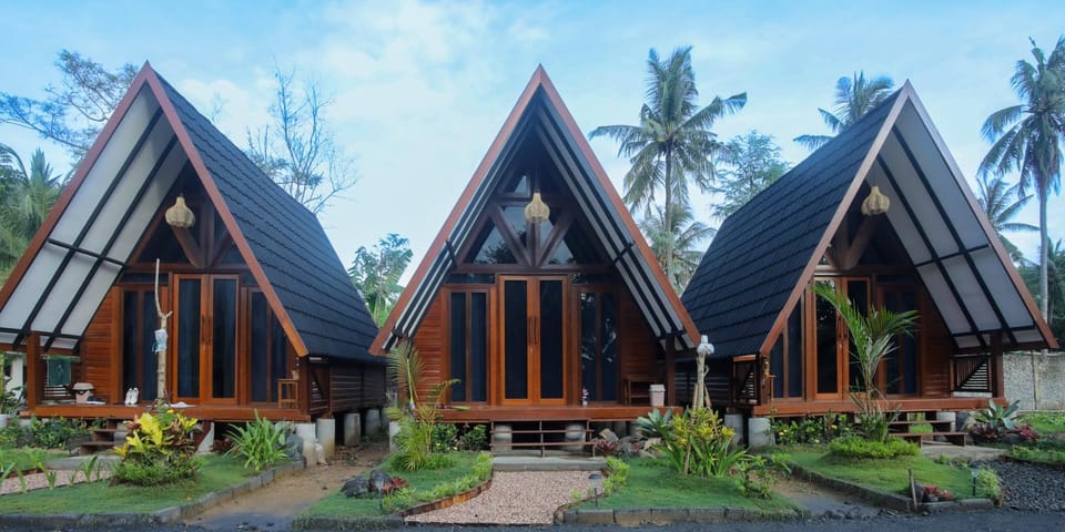Property building, Garden view