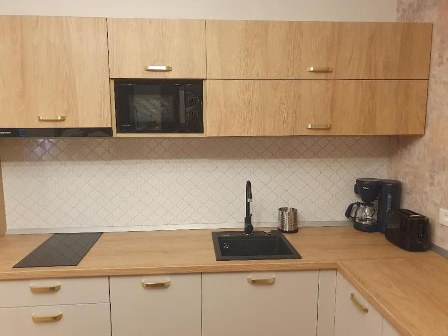 Coffee/tea facilities, Kitchen or kitchenette, stove, toaster