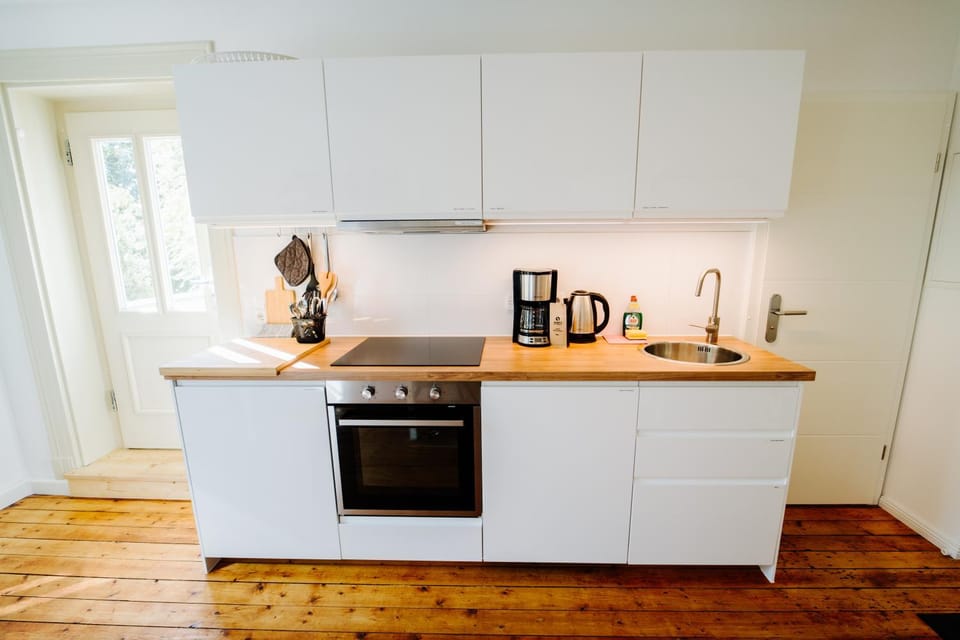 Coffee/tea facilities, Kitchen or kitchenette, dishwasher, minibar, stove, kitchen