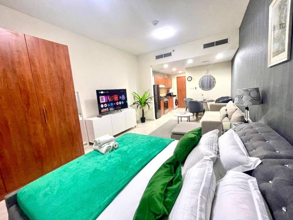 Amazing Studio Apartment in The Crescent A Tower IMPZ Apartment in Dubai