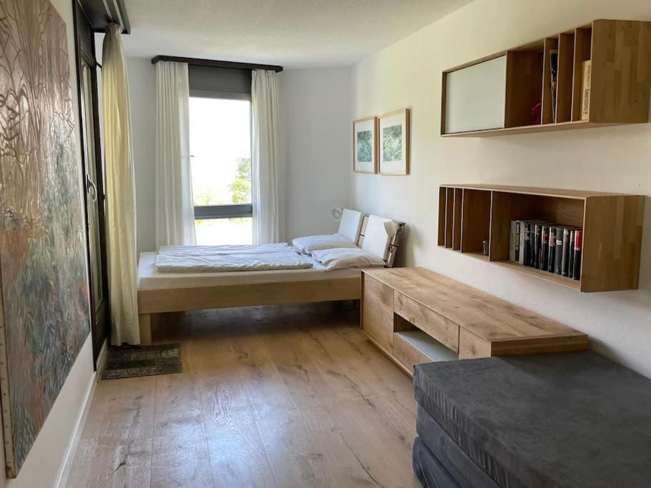 Bed, Library, Bedroom