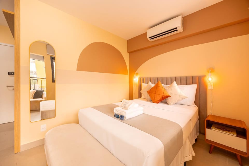 Easy Star - Oy Campo Belo by You - Amplos Studios no Novo Brooklin Apartment in Sao Paulo City