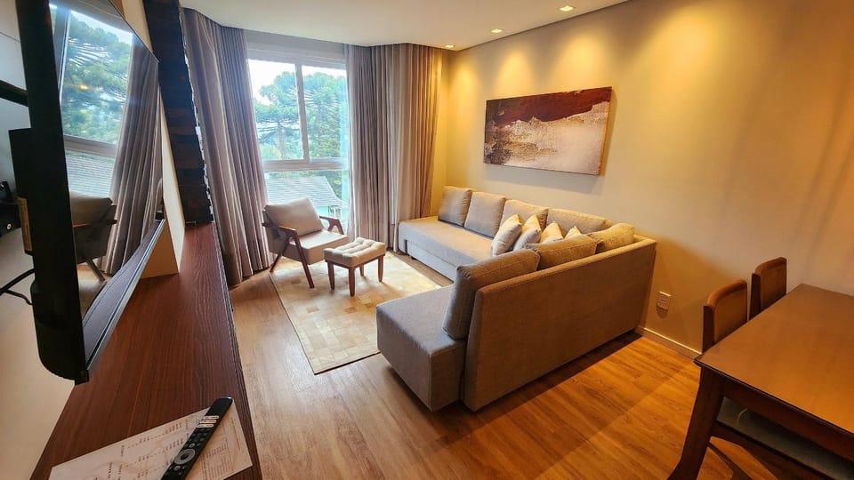 Sensacional Flat no Serra Class Apartment in Canela