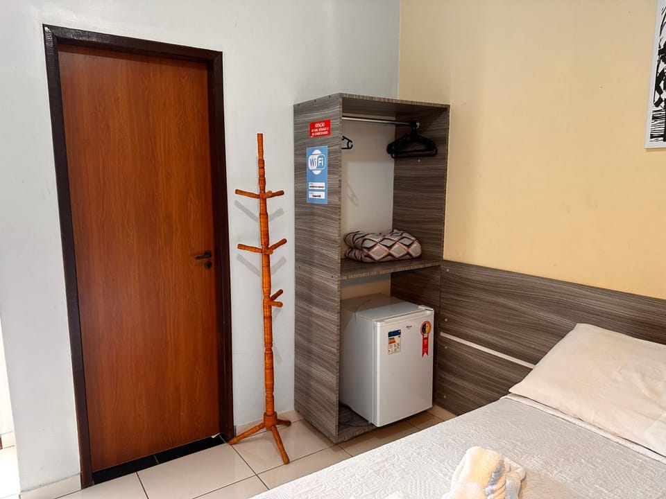 Photo of the whole room, minibar, wardrobe