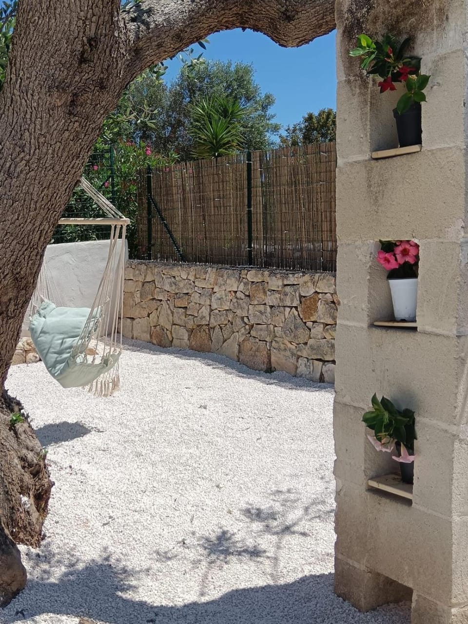 Patio, Spring, Day, Garden, Garden view