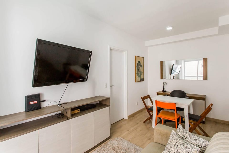 Very pleasant and practical equipped good location Apartment in Sao Paulo City